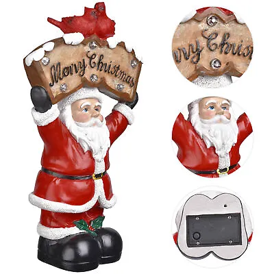 $31.99 • Buy Christmas Led Light Santa Decoration Festive Indoor Outdoor Figurine US 