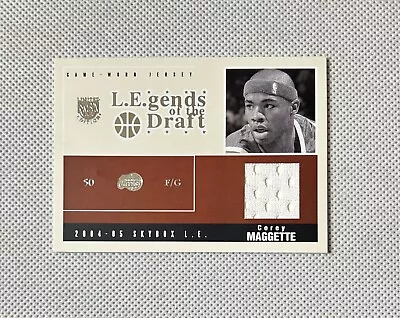 2004-05 Skybox LE LEgends Of The Draft Jersey /50 Corey Maggette #LD-CM • $7.49