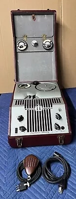 1945 Webster Chicago Wire Recorder  Model 80 Restored Works 100% Perfect • $850