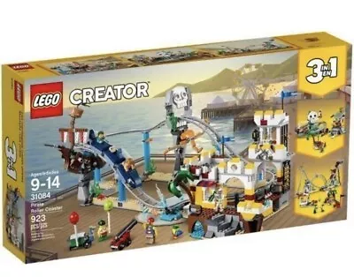 New Lego Creator  31084 Pirate Roller Coaster 3 In 1 Retired 2018 Vhtf • $255