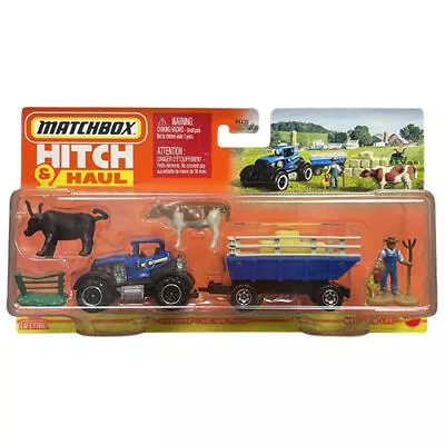 Matchbox Hitch & Haul Metal Vehicle - MBX FARM LIFE [Dirtstroyer & Farm Trailer] • $15.89