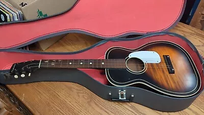 $400 • Buy 1960S Silverstone H929 604 ACOUSTIC GUITAR PARLOR SIZE CASE VTG ROSEWOOD STELLA