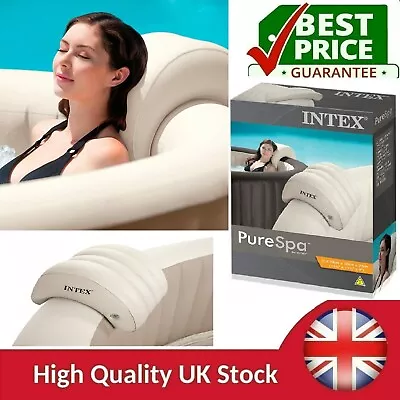 Hot Tub Headrest Inflatable Lazy Boy Spa Pillow Cushion Hot Tub Accessories NEW • £6.98