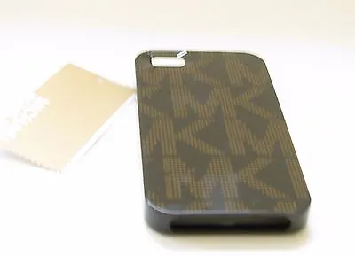 Michael Kors Electronics Brown Plastic Signature Mk Logo Iphone 44s Case+box • $27.99