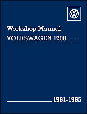 VW Beetle Bug Karmann Ghia Shop Manual 1961 1962 1963 1964 1965 Repair Service • $186.95