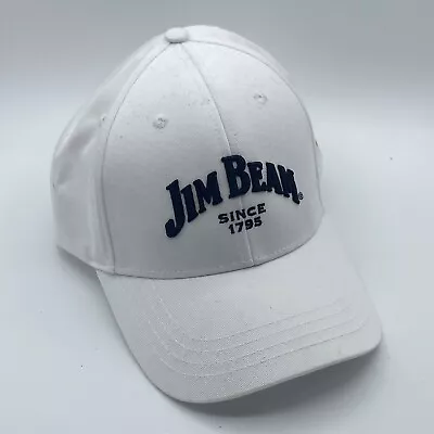 Jim Beam Cap Supercars Official Spirit Adjustable Head Size White Black • $24.95