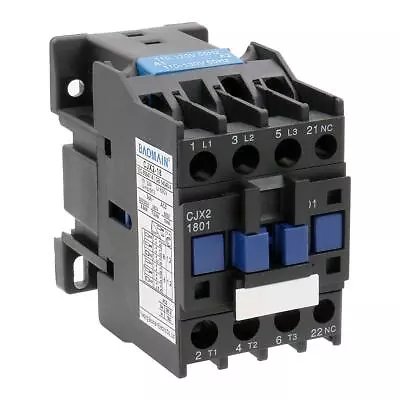 AC Contactor CJX2-1801 110V Coil 3P 3 Pole 660V 25A 1NC1 Normally Closed • $24.20