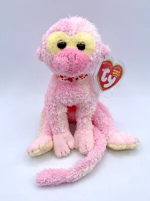 -i Ty Beanie Baby Babies With Tag 2004 Poet Pink Monkey Valentine's Day • $9.99