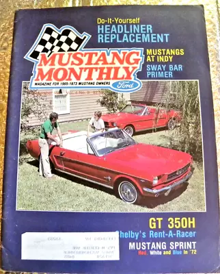 Mustang Monthly Magazine September 1981  Mustangs At Indy Sway Bar Primer • $11.75