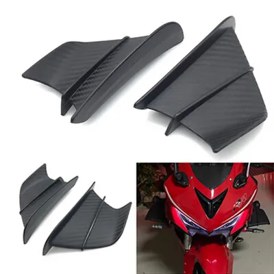 For Kawasaki Ninja400/300/650 Z900 Side Winglets Air Deflector Wing Decoration • $22.07