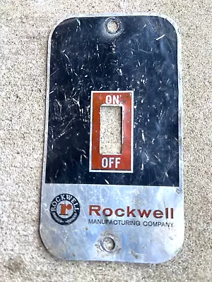 Vintage Delta Rockwell Switch Plate • $12.50