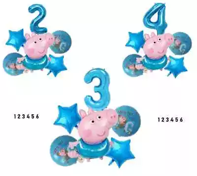 £5.19 • Buy Peppa Wutz Film Balloon Pig George Schorsch Balloons Boy Girls Birthday