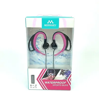 Merkury Innovations Active Sport In Ear Buds Earbuds Pink - Black (MI-EMS60-652) • $22.99