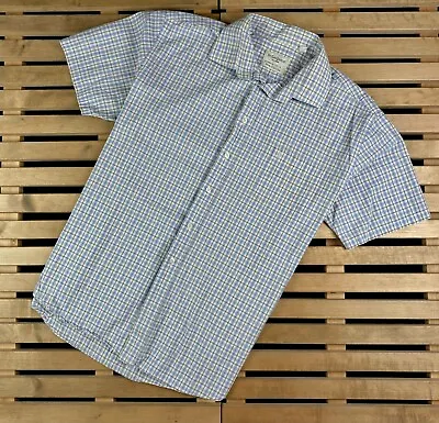 Mens Shirt Short Sleeve Yves Saint Laurent Vintage Size XL • $14