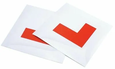 2 X Magnetic L Plates SIGNS For LEARNER Drivers BRAND NEW • £2.99