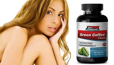 Immune Support Mushrooms - GREEN COFFEE CLEANSE 400MG 1B- Green Coffee Seeds • $18.70