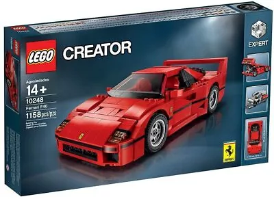 LEGO Creator FERRARI F40 Vehicle - 10248 488 *BRAND NEW & SEALED* FREE Postage! • $799