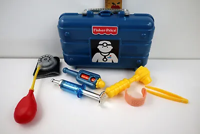 Vintage Fisher Price Medical Kit Be A Doctor Playset Toy 2000 • $17.99