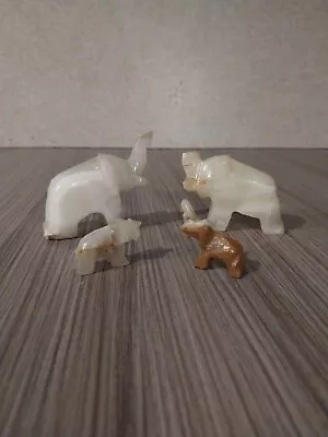 1970s Quartz  Elephant Figurines • $0.99