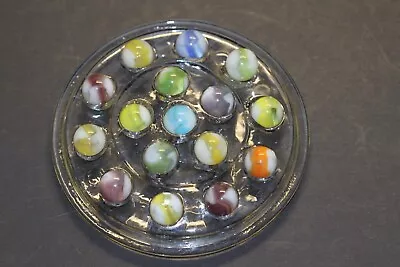 Vitro Agate Whitie Marbles Mint 5/8 • $19.99