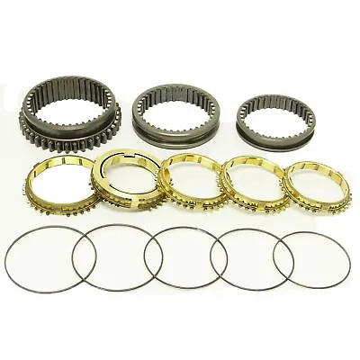 Synchrotech 1-5 GSR ITR B16 (92-01) Brass Synchro Sleeve Set • $493.45