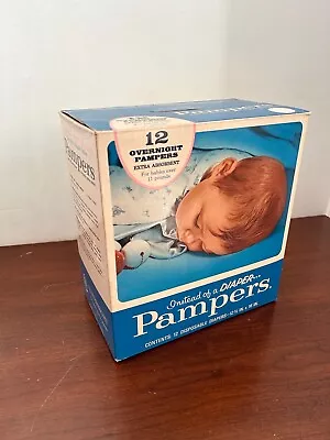 Vintage Pampers Box 1969 To 1970 ~BOX ONLY~ • $40