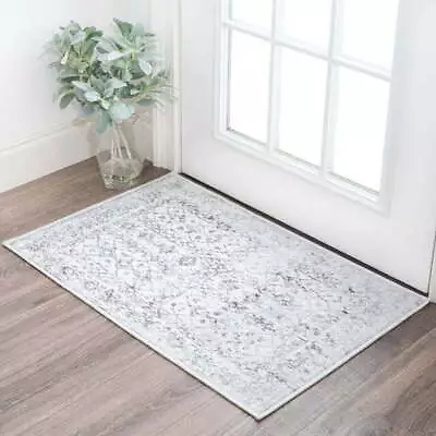 2x3 Modern Gray Small Area Rug Throw Mat For IndoorRugs 2' X 3' • $11.67