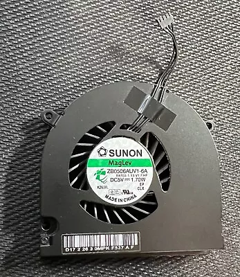 Apple MacBook Pro A1278 SUNON CPU Cooling Fan Zb0506auv1-6a B4703 K2642a • $7.99