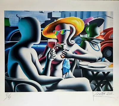 MARK KOSTABI - Glamor At Noon - Aperitif Fine Giclee Serigraph Lithograph • $673.06