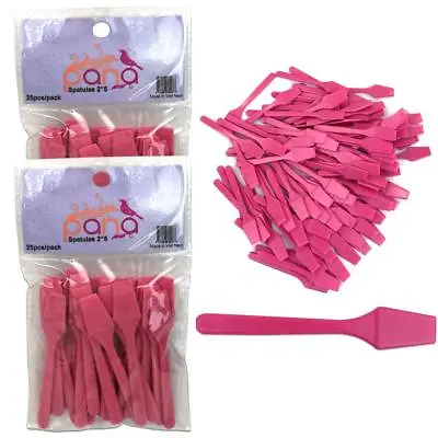 2 Packs Pana 2.5  Pink Small Plastic Makeup Cosmetic Facial Mask Spatula Scoop • $5.89