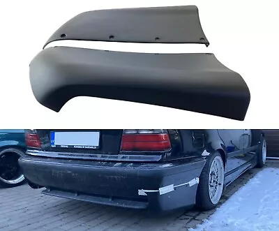 Rear Bumper Spats Splitter Spoiler Apron Set (Fits BMW E36 M3 Bumper) • $149