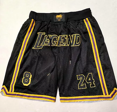 Mamba Run Sports Hip Hop  Mens Basketball Shorts Stitched Size S-3XL • $28.99