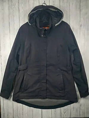 Merrell Select Dry Ladies Black Jacket Full Zip Windbreaker Size Extra Large • £14.99