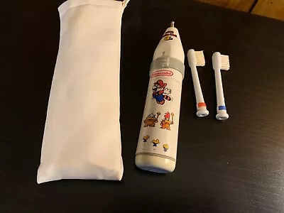  Vintage Super Mario Bros 3 Kid’s Electric Battery Toothbrush Nintendo Rare  • $59