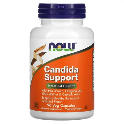 NOW Foods Candida Support 90 Veg Capsules | Intestinal Health Support • £17.95