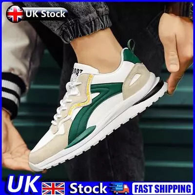 Men Casual Shoes Arch Support Platform Shoes Jogging Shoes For Working Traveling • £15.99