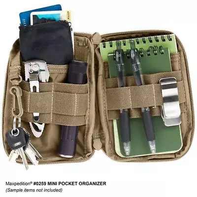 Maxpedition Mini Pocket Organizer - Edc Tool Carrier Molle (all Colours) • £21.89