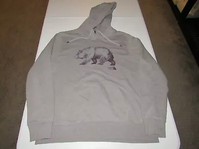 The North Face Men's Gray Long Sleeve Pullover Hooded Sweatshirt Size L • $7.99