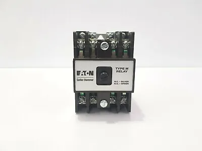 Eaton Cutler-hammer Type M 4 Pole Relay Module D26m-2 / Fast Ship Dhl Or Fedex • $123.50