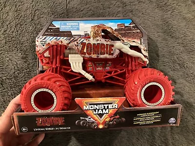 MONSTER JAM “ZOMBIE” Metal Truck - 1/24 Scale - Series 20 - SpinMaster - NEW! • $12.50