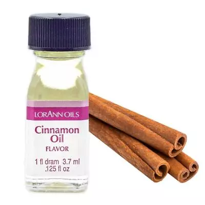 Food Flavouring LorAnn Oils 1 Dram Cinnamon Highly Concentrated Cake Baking • £2.97