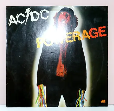 AC/DC - Powerage German Pressing Misprint 1978 Atlantic Records (EX) • $99.99