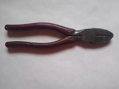 VACUUM GRIP ( SNAP ON )~No. 58~MADE IN USA~VINTAGE LINEMAN'S PLIERS 9  • $18.50