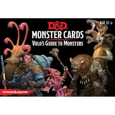 $43.48 • Buy Dungeons Dragons Spellbook Cards: Volo's Guide To Monsters