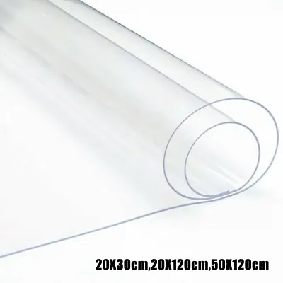 £4.10 • Buy DIY Clear PVC Flexible Plastic-Sheeting Protective-Screen Crafts HOTSALE