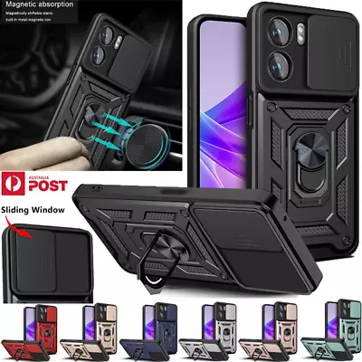 For OPPO Find X3/X5 Lite A16 A17 A57 A78 Heavy Shockproof Magnetic Case Cover • $10.89