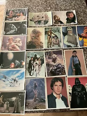 Lot Of 19 5x7 Topps Empire Strikes Back Trading Cards. From Checklist 1 &2 1980 • $25