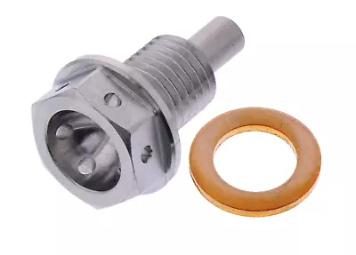 £21.95 • Buy Kymco Maxxer 450 I 4X2 Offroad Sport 2015 Titanium Magnetic Sump Bolt Drain Plug