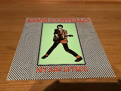 Elvis Costello  My Aim Is True  1977 SEEZ 3 Vinyl LP VG+/VG+ • $18.67