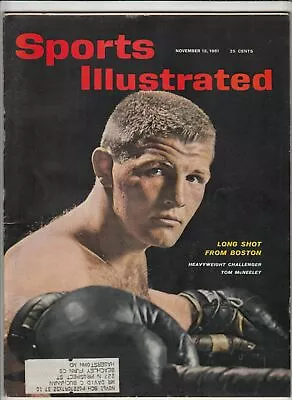 November 13 1961 Tom McNeeley Boxing SPORTS ILLUSTRATED  • $3.30